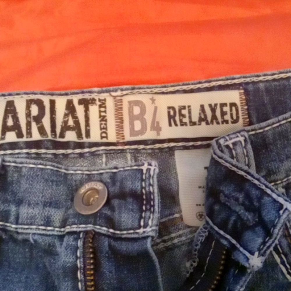 Ariat denim b4 relaxed fit boy jeans